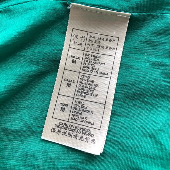 Leon Max Limited Edition Silk Top - Picture 7 of 7